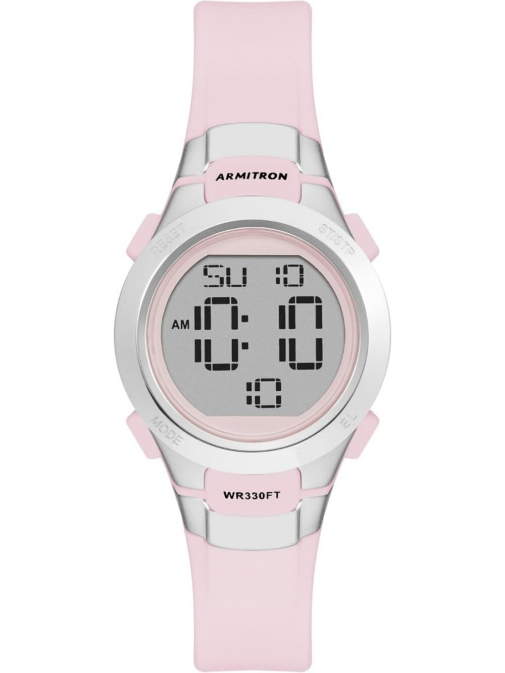 Stylish Women's Digital Chronograph Watch with Resin Strap - Sporty & Durable